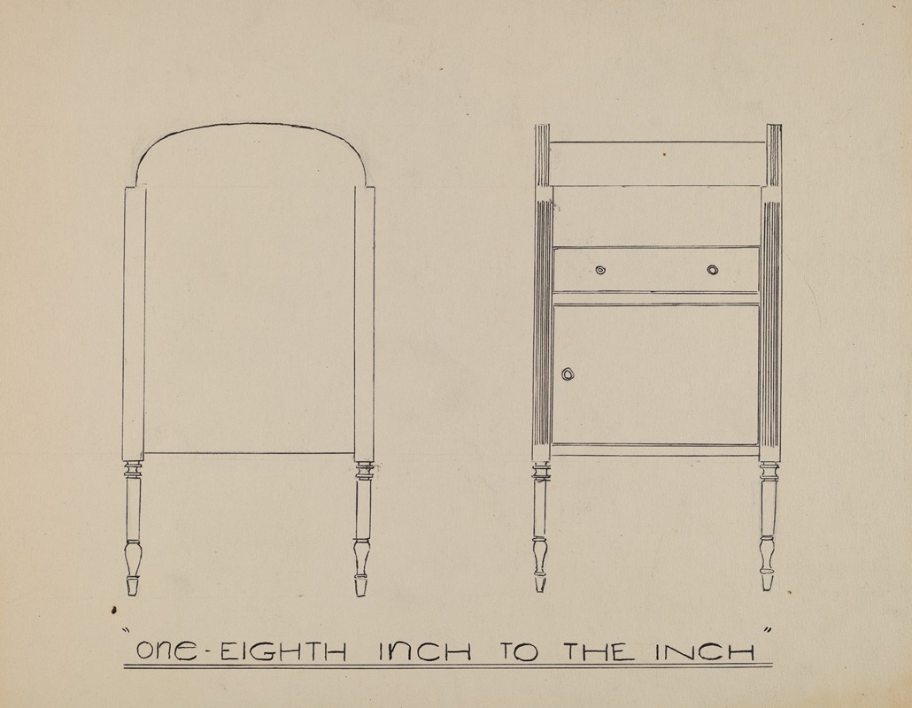 American 20th Century - Wash Stand