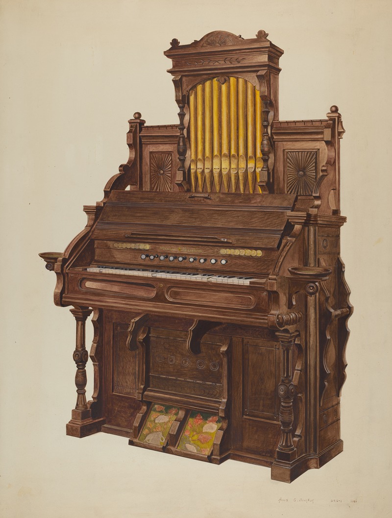 Amos C. Brinton - Church Organ