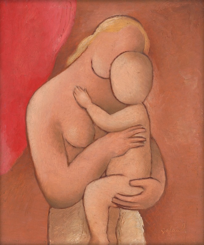 Mikuláš Galanda - Mother with Child