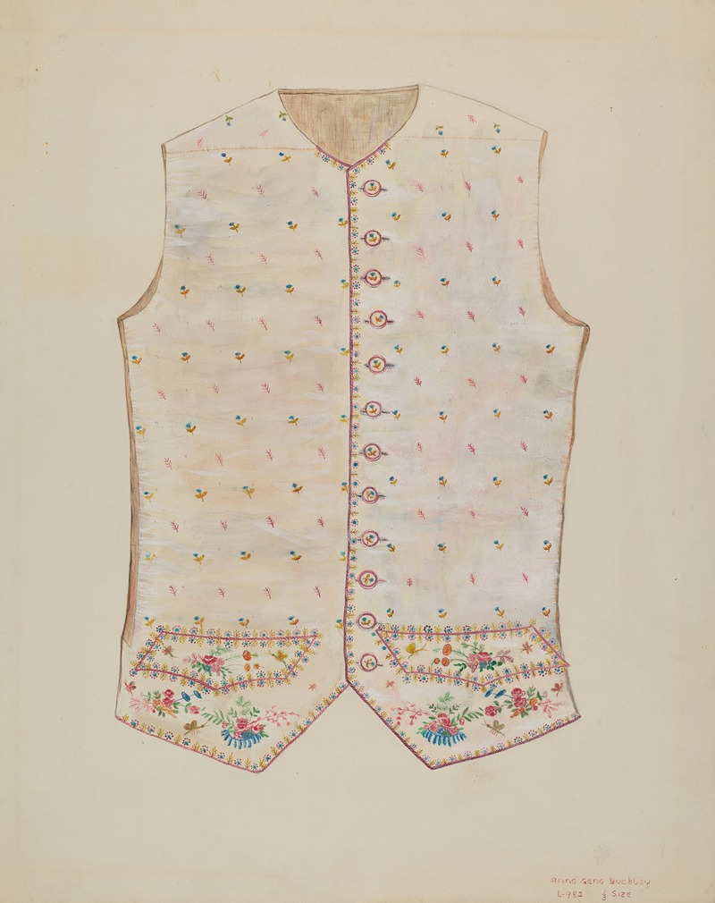 Ann Gene Buckley - Waistcoat