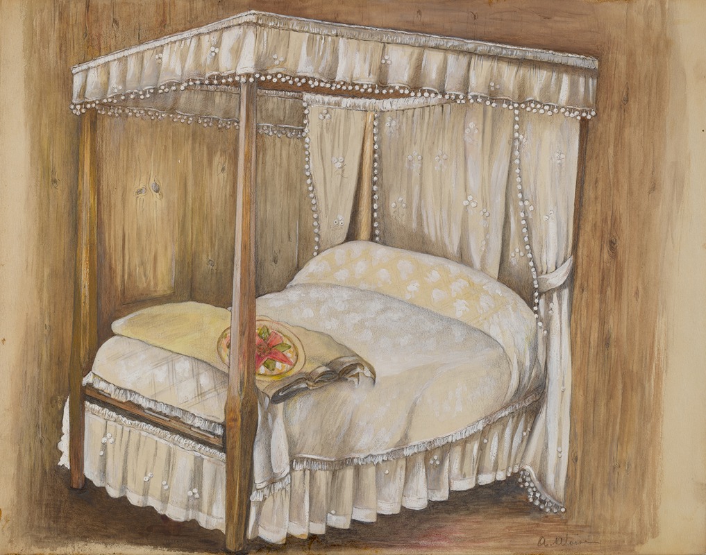 Anna Aloisi - Bedroom of House