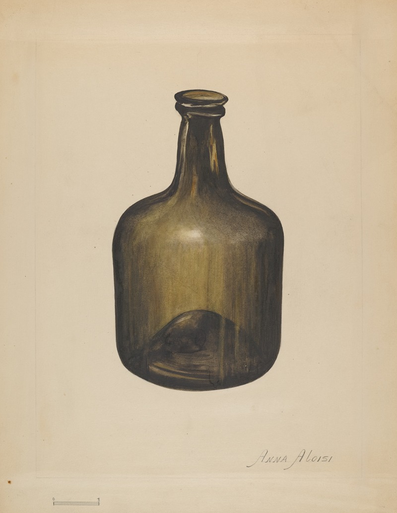 Anna Aloisi - Wine or Spirits Bottle