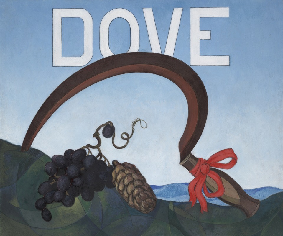 Charles Demuth - Poster Portrait,Dove