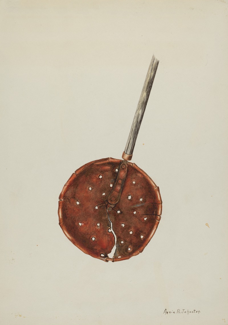 Annie B. Johnston - Copper Sugar Strainer