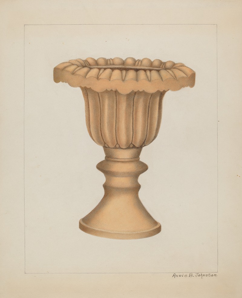 Annie B. Johnston - Pottery Vase