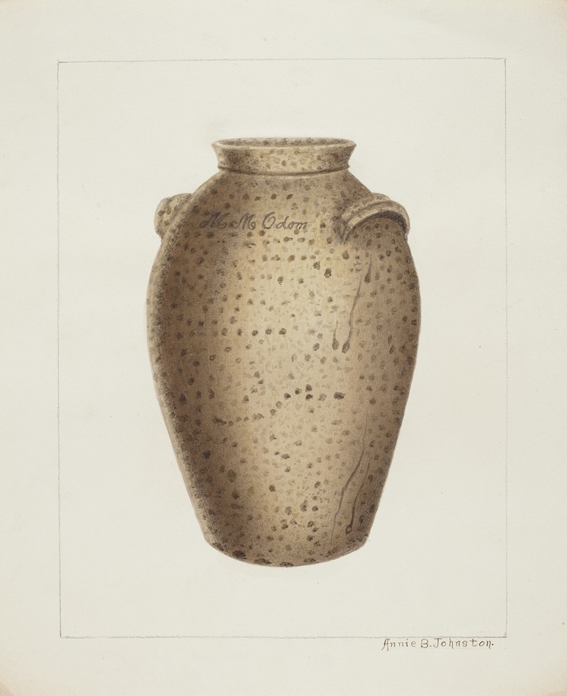 Annie B. Johnston - Stoneware Jar