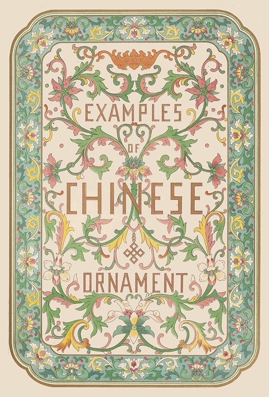 Owen Jones - Examples of Chinese ornament, Pl.01