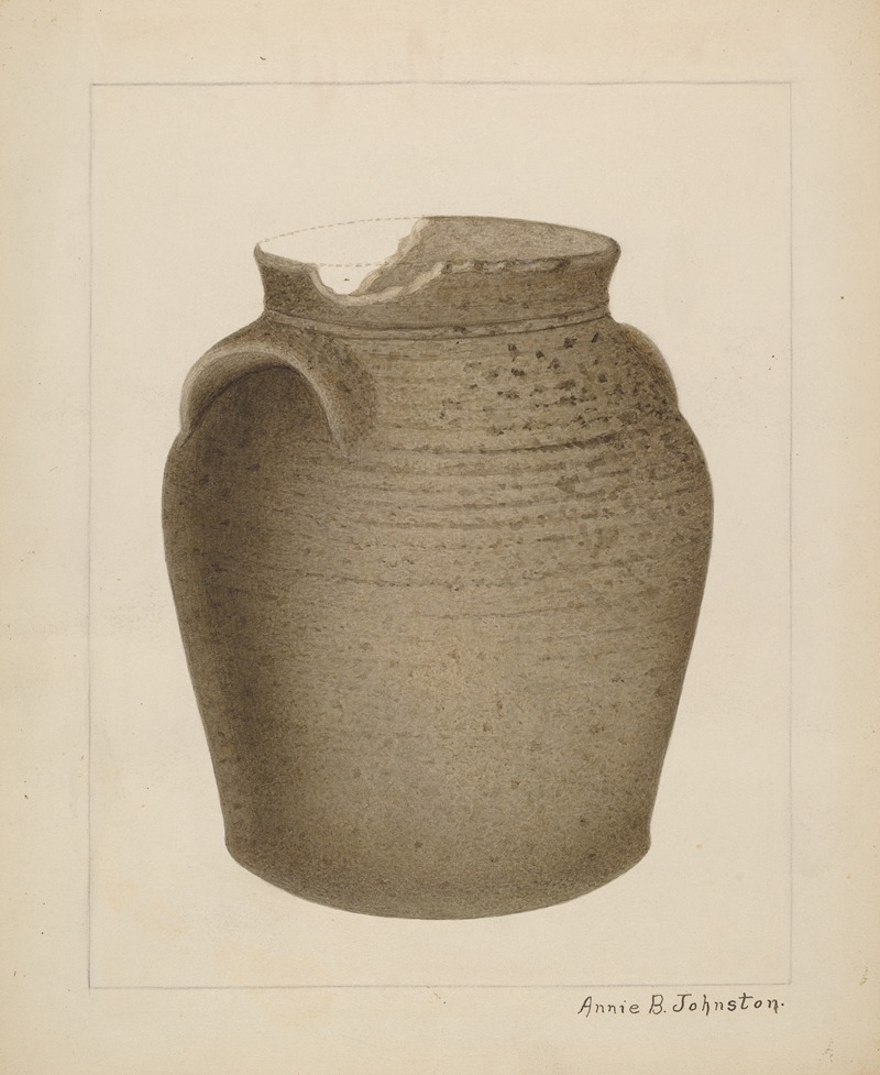 Annie B. Johnston - Stoneware Jar