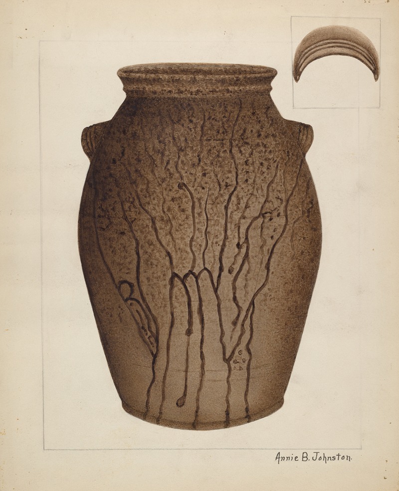 Annie B. Johnston - Stoneware Jar