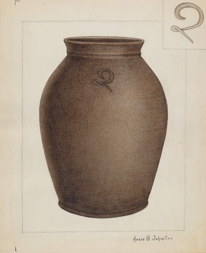 Annie B. Johnston - Stoneware Jar