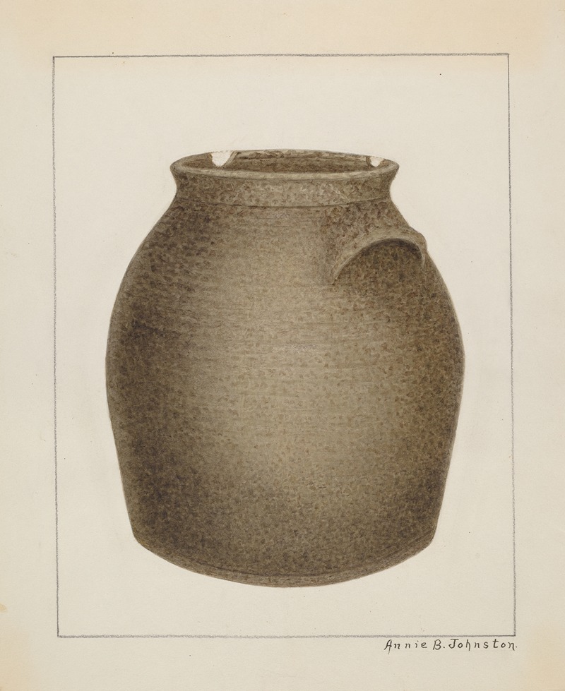 Annie B. Johnston - Stoneware Jar