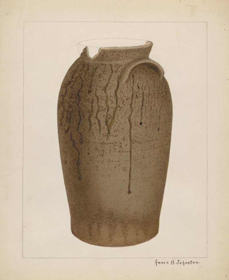 Annie B. Johnston - Stoneware Jar