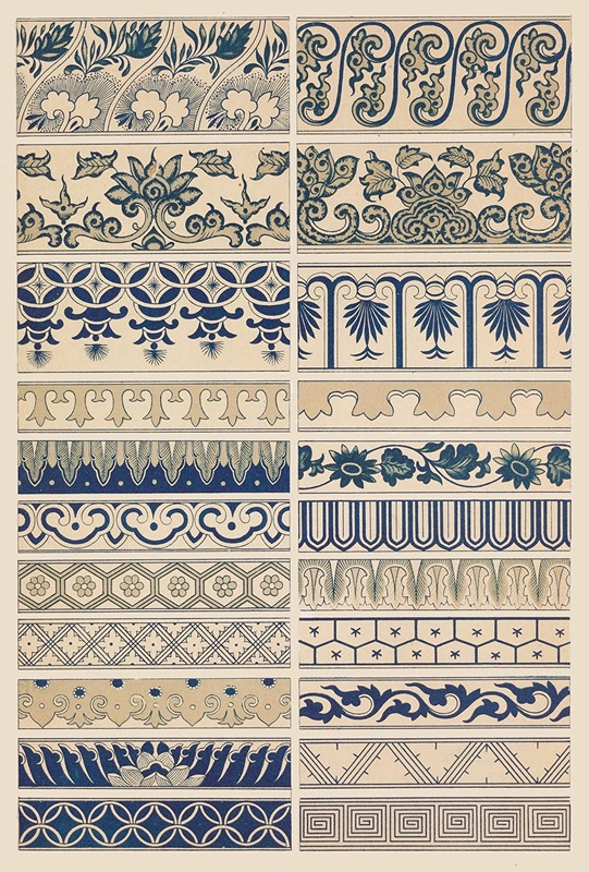 Owen Jones - Examples of Chinese ornament, Pl.16