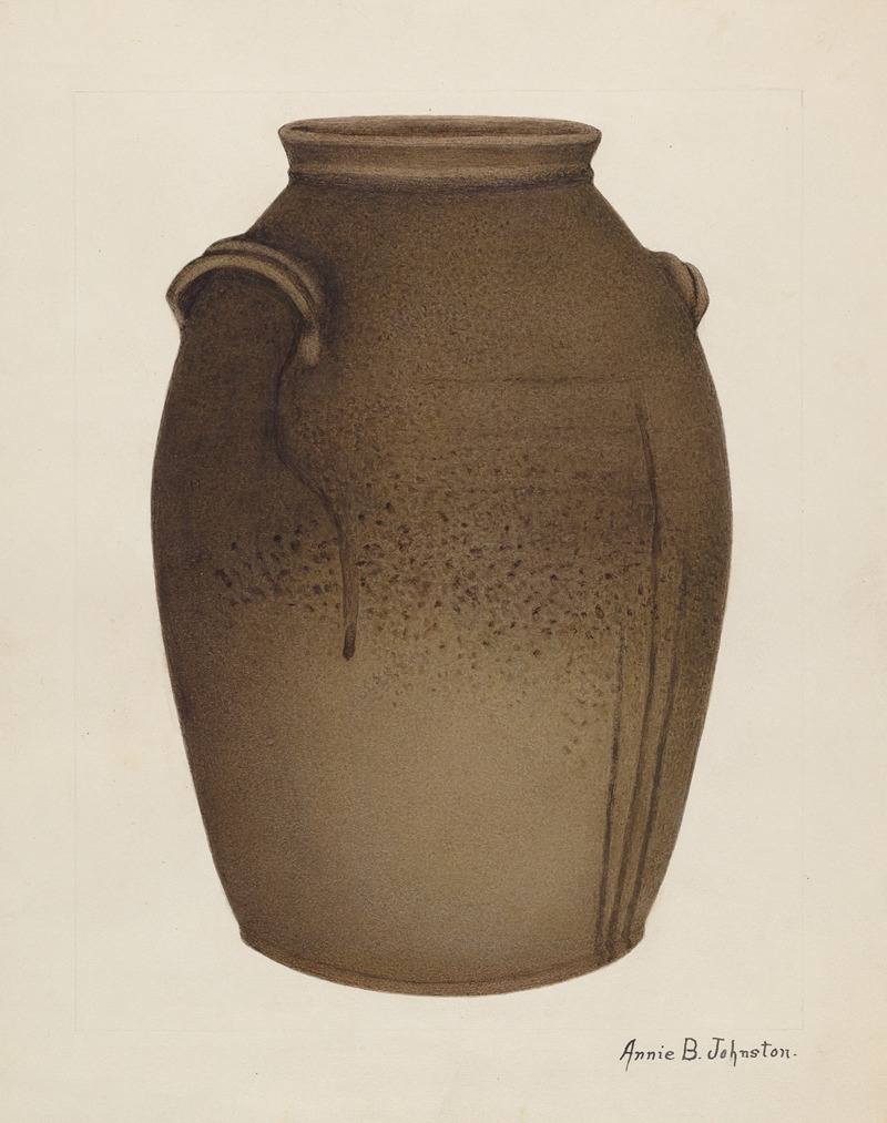 Annie B. Johnston - Stoneware Jar