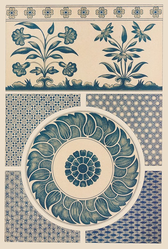 Owen Jones - Examples of Chinese ornament, Pl.17