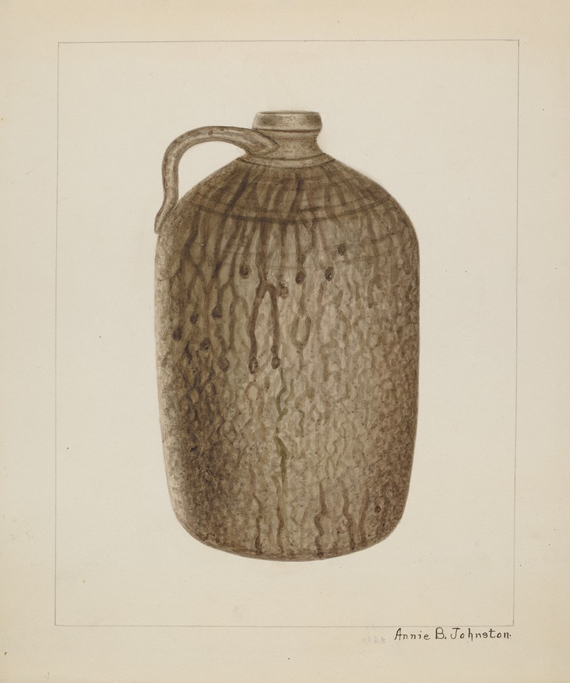 Annie B. Johnston - Stoneware Jar