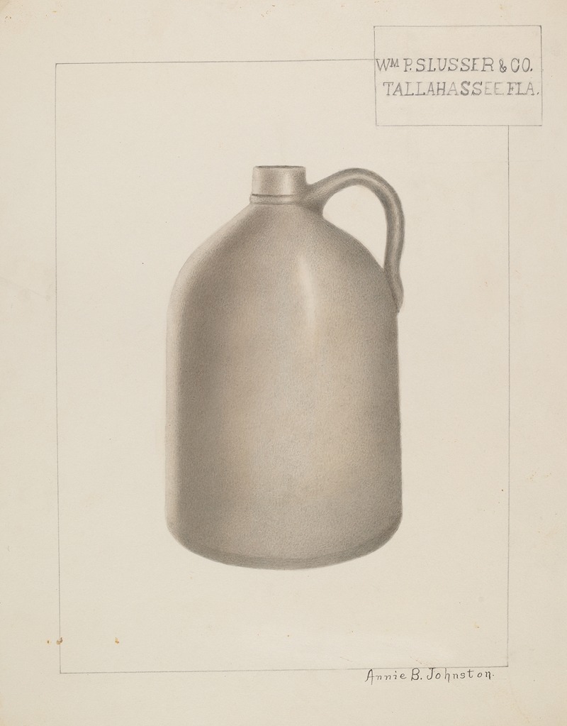 Annie B. Johnston - Stoneware Jug