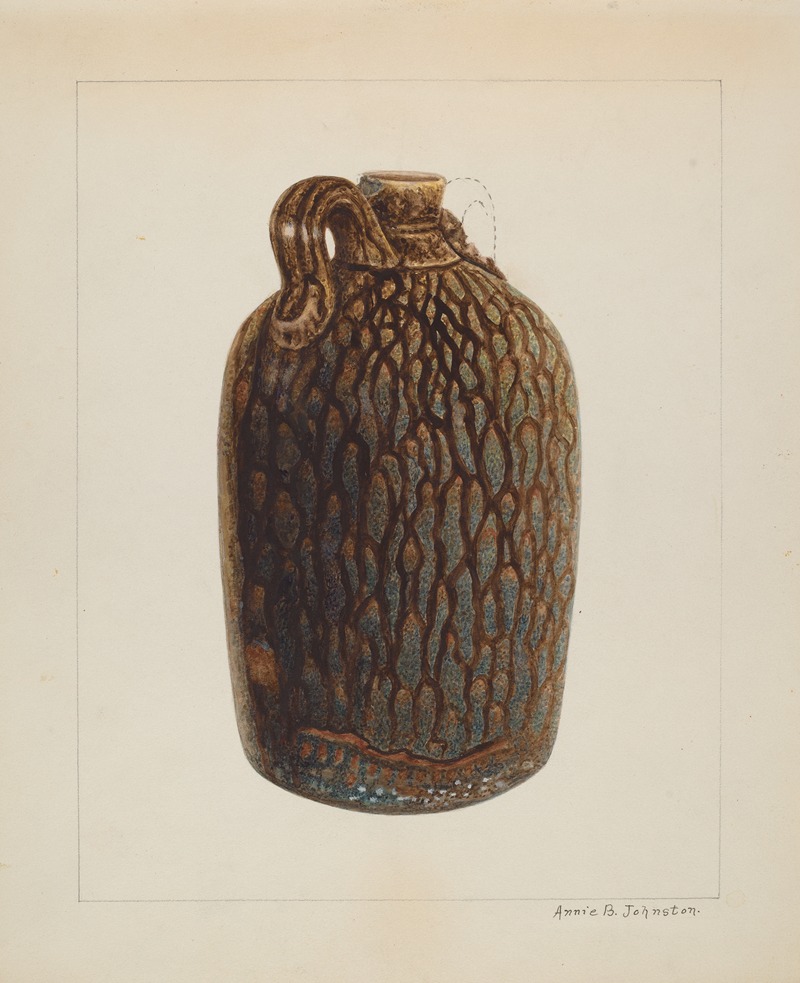 Annie B. Johnston - Stoneware Jug