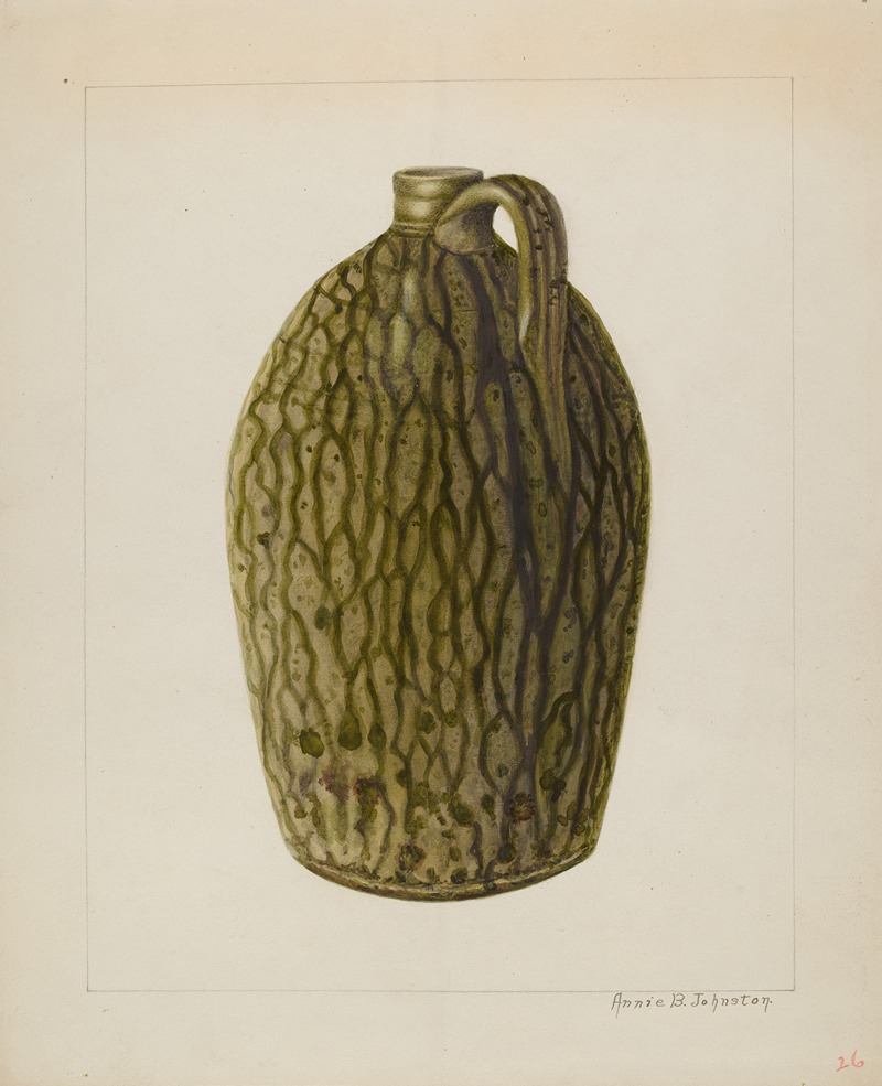 Annie B. Johnston - Stoneware Jug