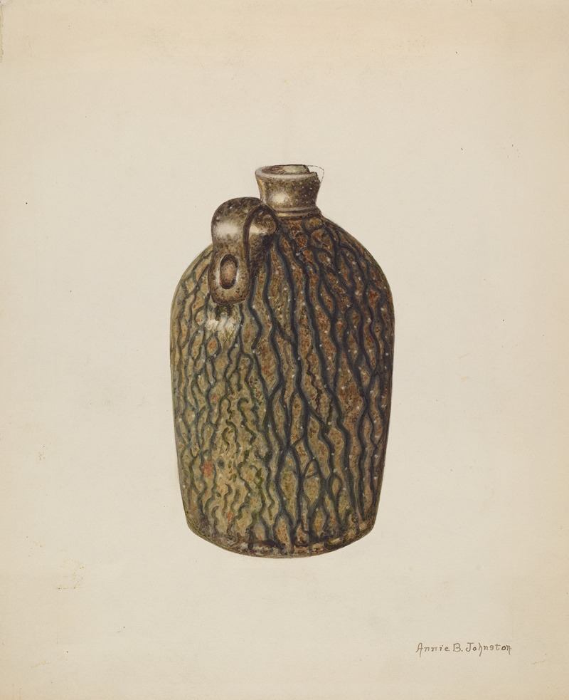 Annie B. Johnston - Stoneware Jug