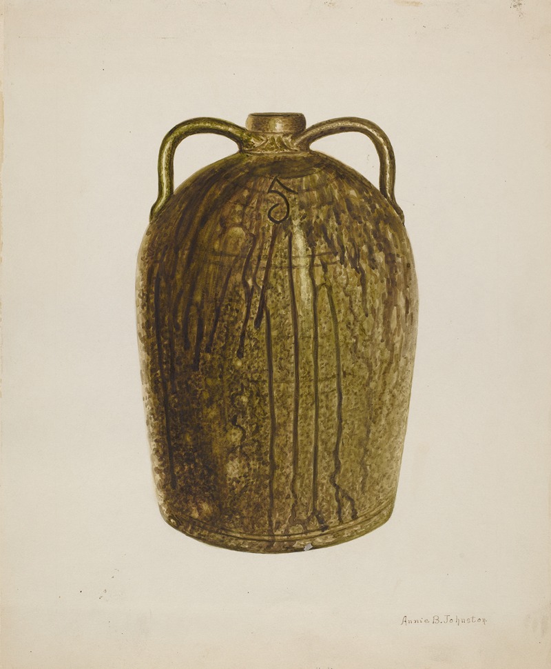 Annie B. Johnston - Stoneware Jug