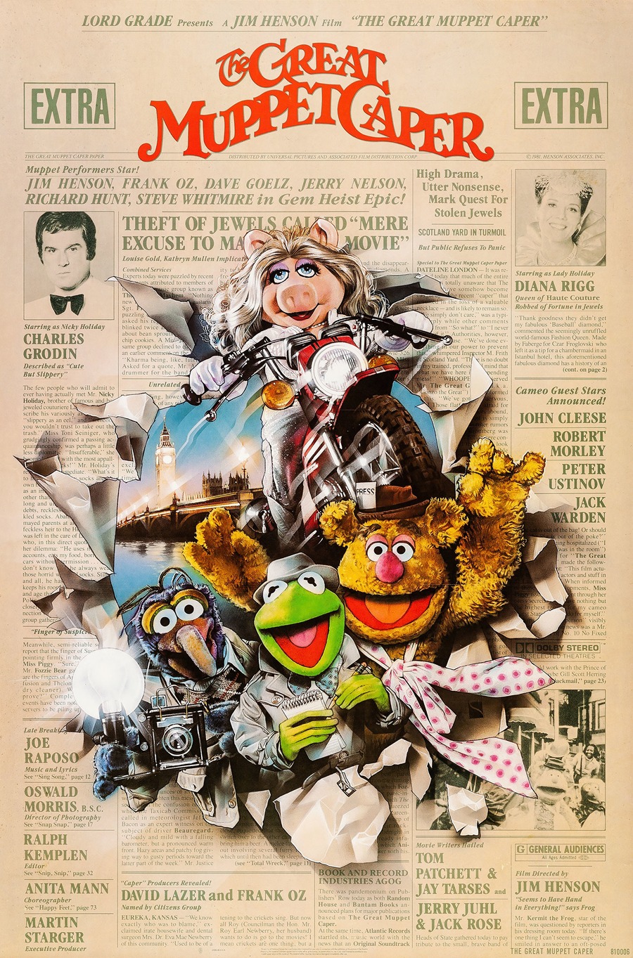 Drew Struzan - The Great Muppet Caper