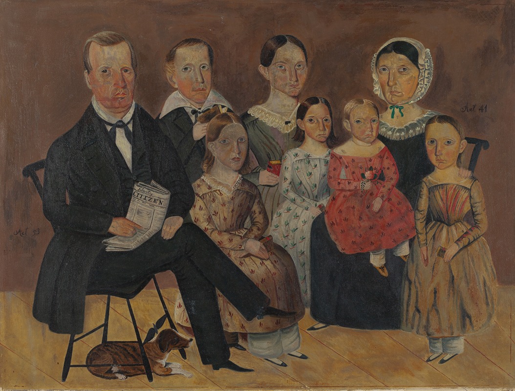 Archie Thompson - John J. Wagner Family Portrait