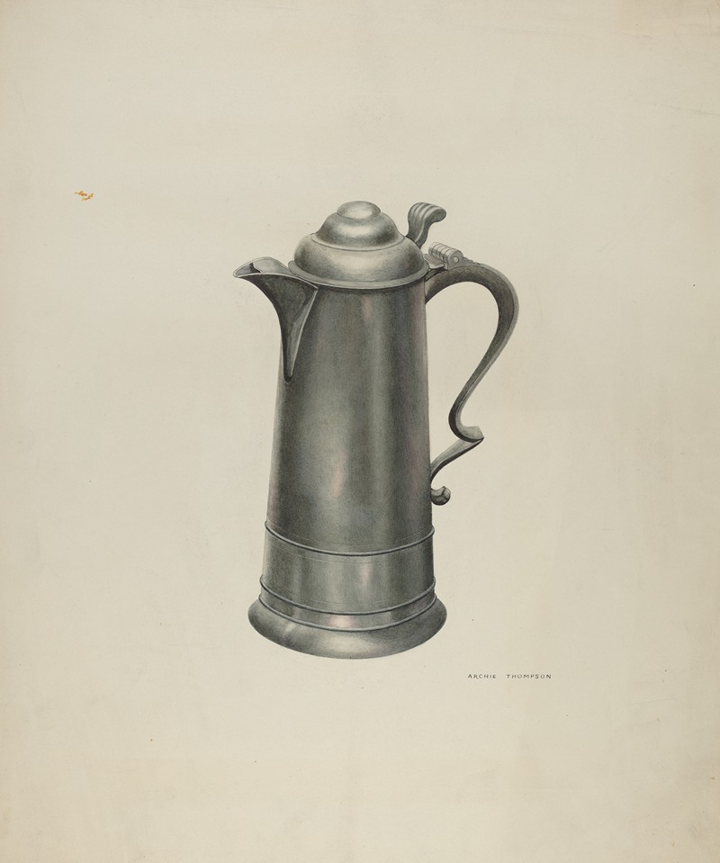 Archie Thompson - Pewter Flagon