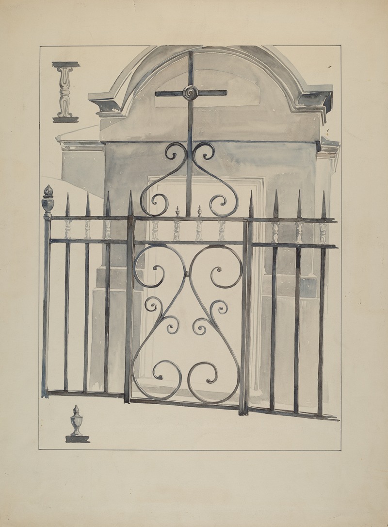 Arelia Arbo - Iron Gate and Fence