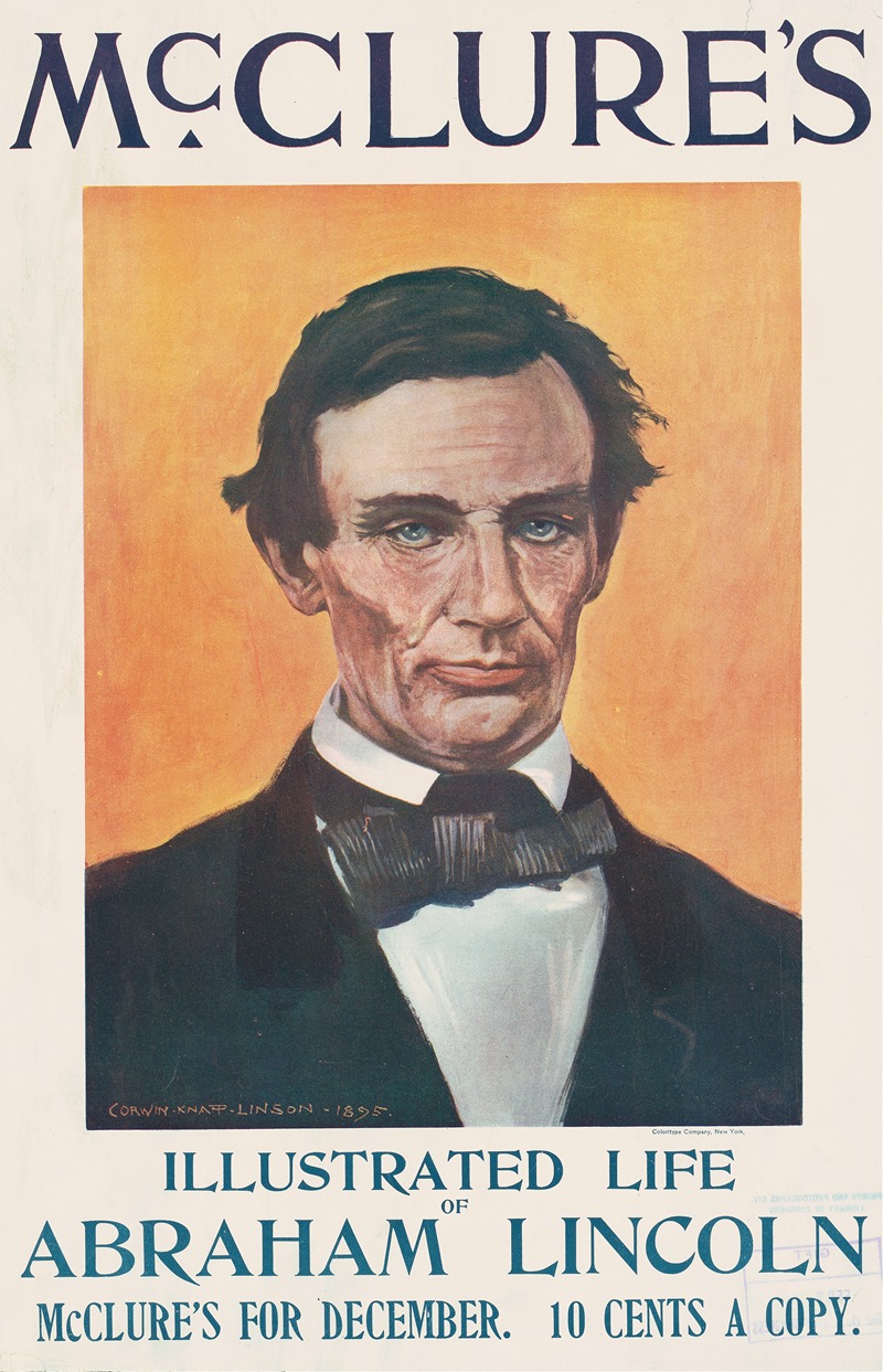 Corwin Knapp Linson - McClure’s, illustrated life of Abraham Lincoln