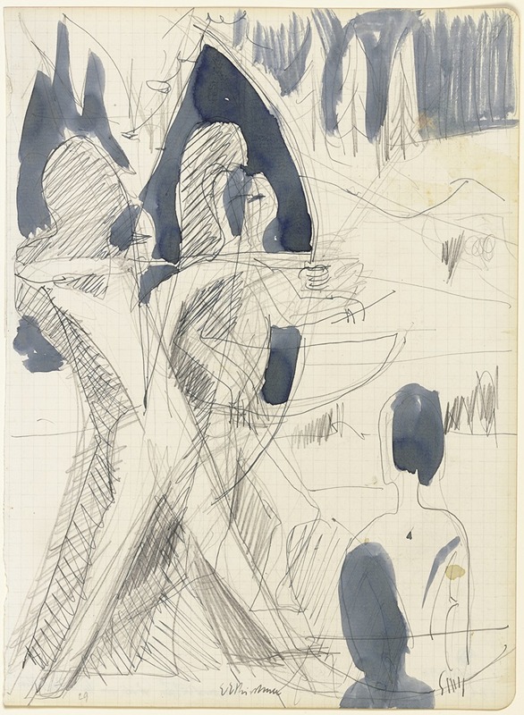 Ernst Ludwig Kirchner - Archers