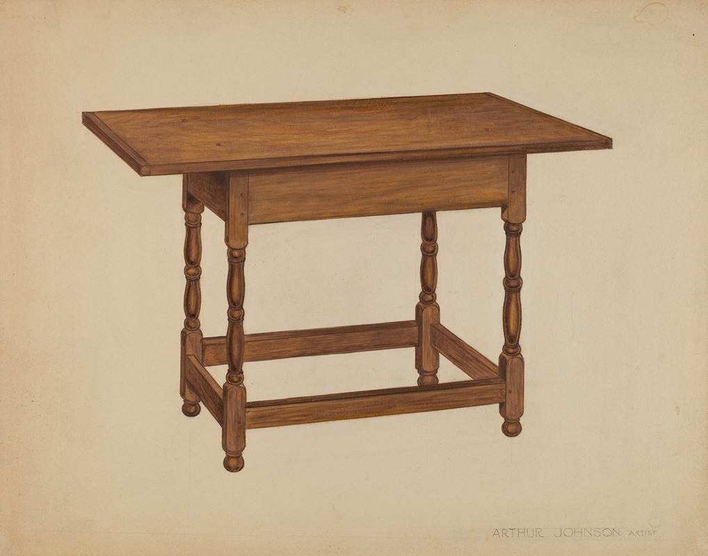 Arthur Johnson - Tavern Table