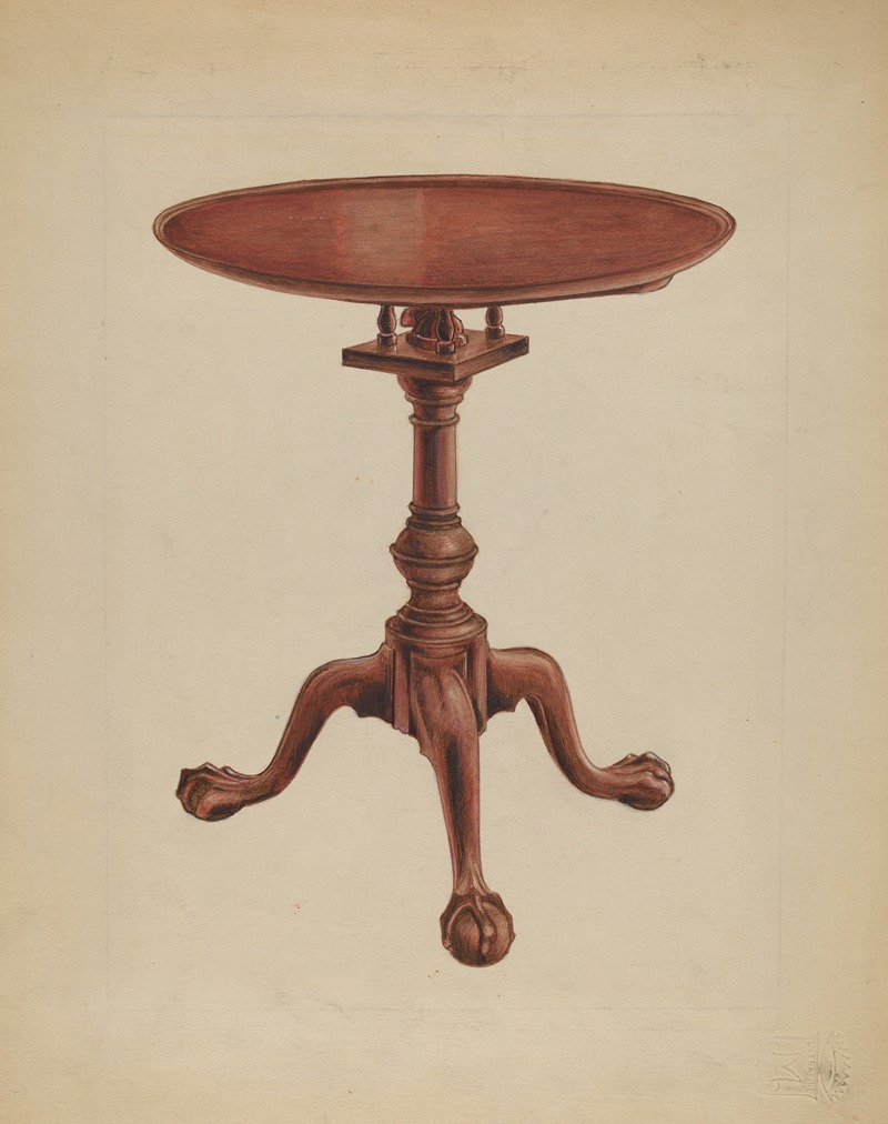 Arthur Johnson - Tripod-table