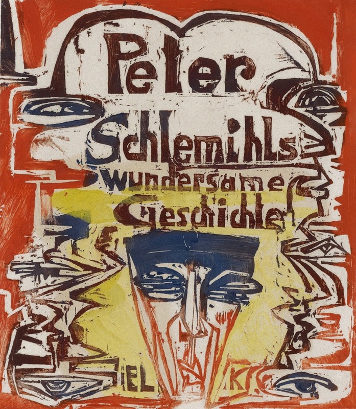 Ernst Ludwig Kirchner - Titelblatt der Holzschnittfolge zu Adelbert von Chamissos Erzählung ‘Peter Schlemihls wundersame Geschichte’