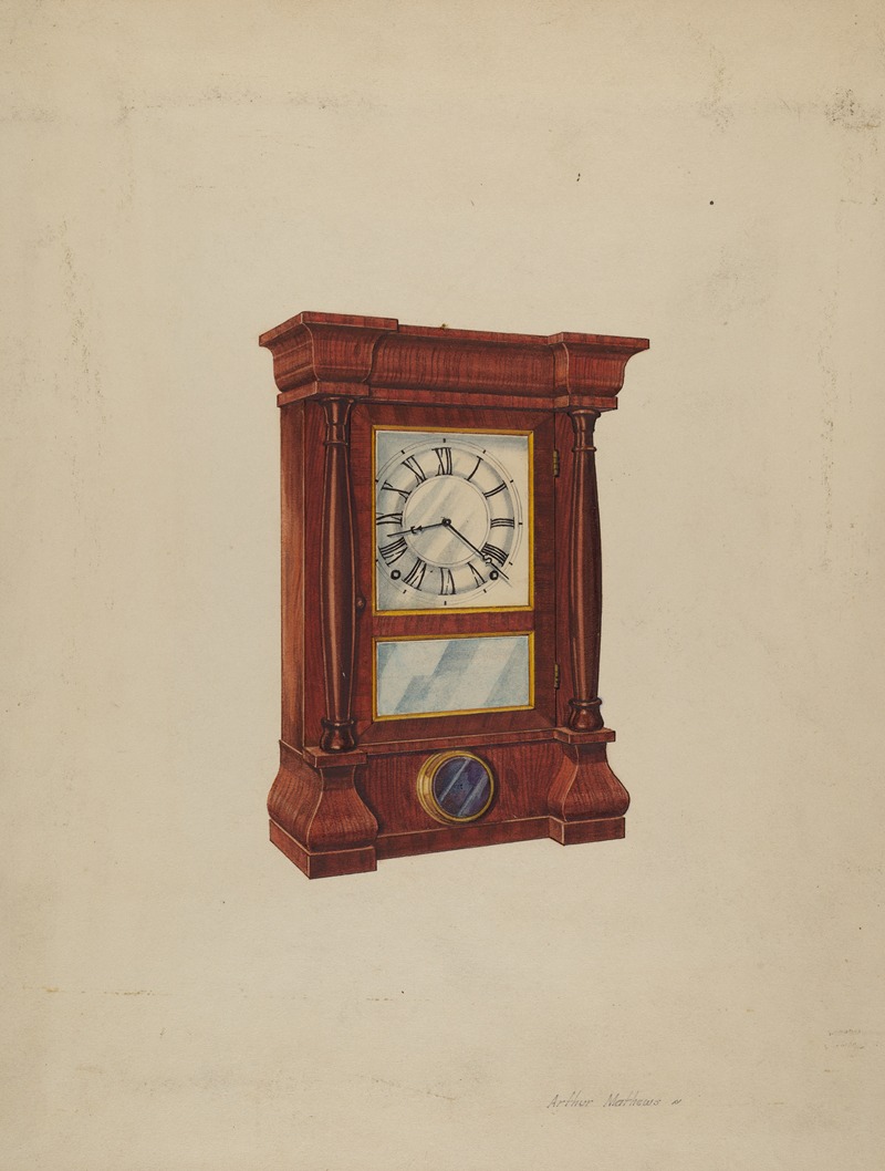 Arthur Mathews - Seth Thomas Clock