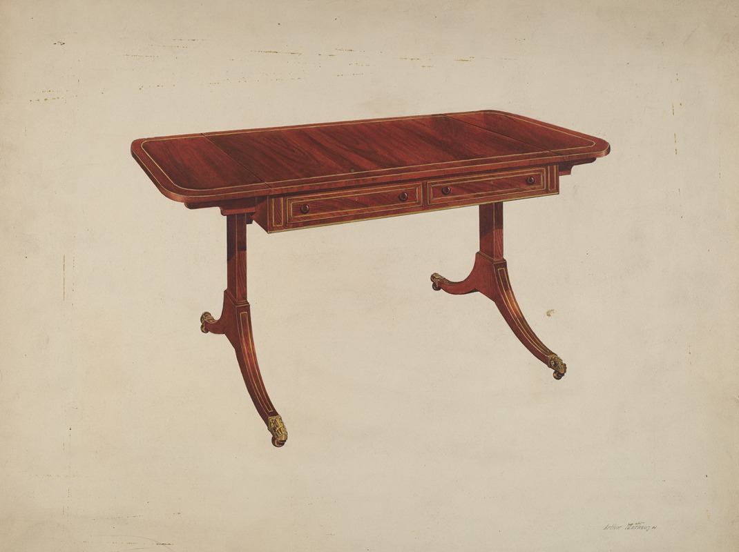 Arthur Mathews - Table