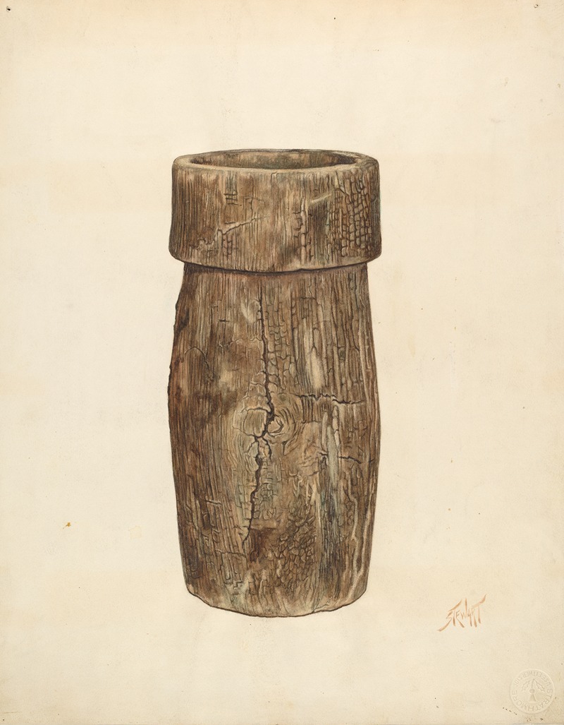 Arthur Stewart - Lead Miner’s Wooden Bucket