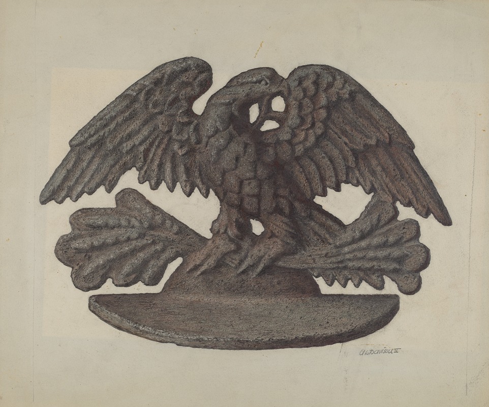 Austin L. Davison - Door Stop – Eagle