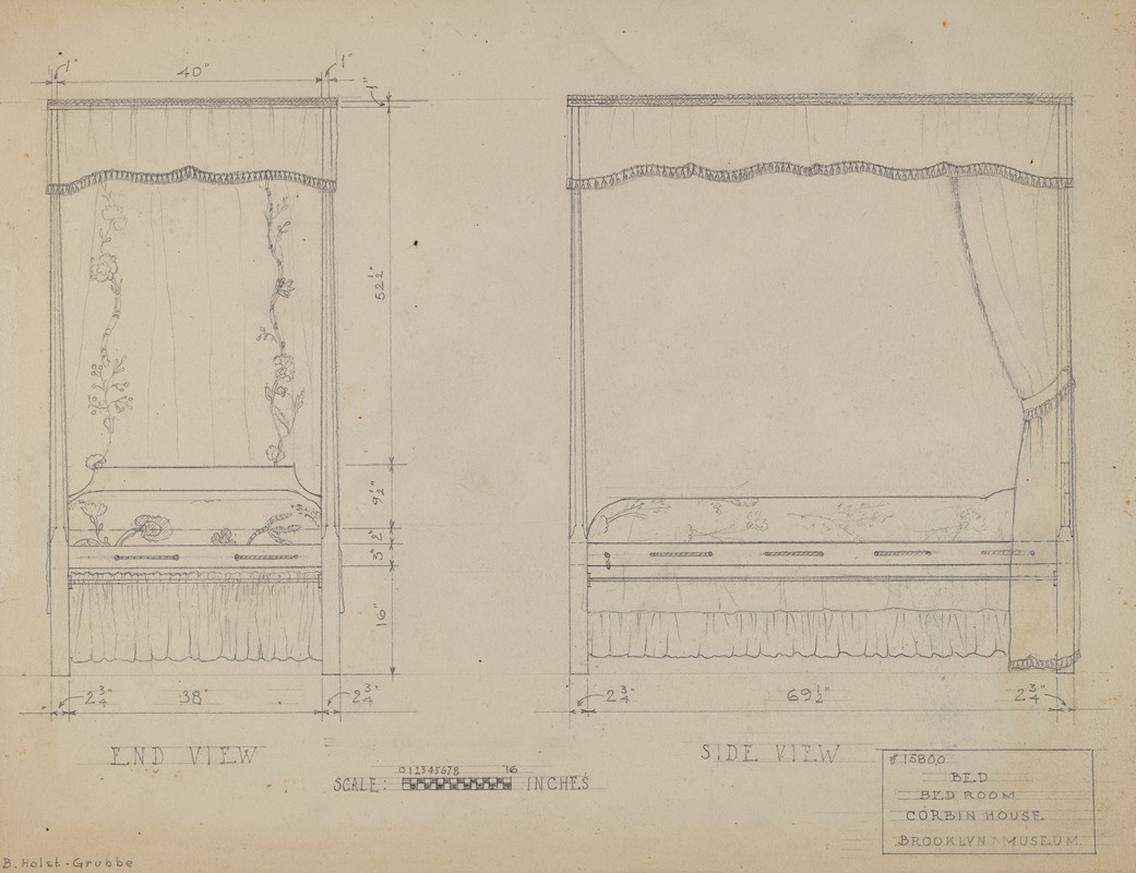 B. Holst-Grubbe - Bed