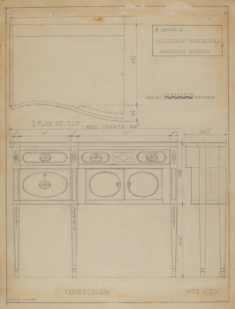 B. Holst-Grubbe - Sideboard