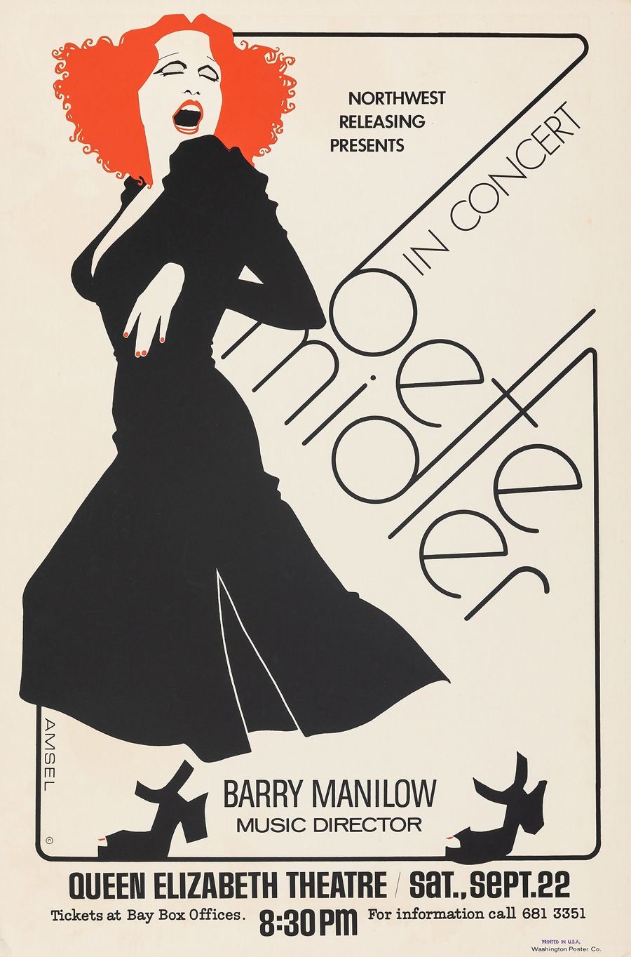 Richard Amsel - Bette Midler – Divine Miss M Tour