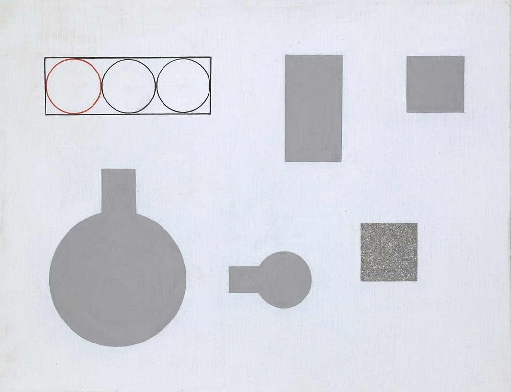 Sophie Taeuber-Arp - Composition with Rectangles and Circles