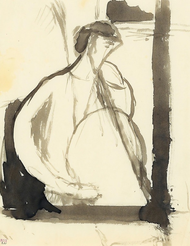 Amedeo Modigliani - Untitled (Composition)
