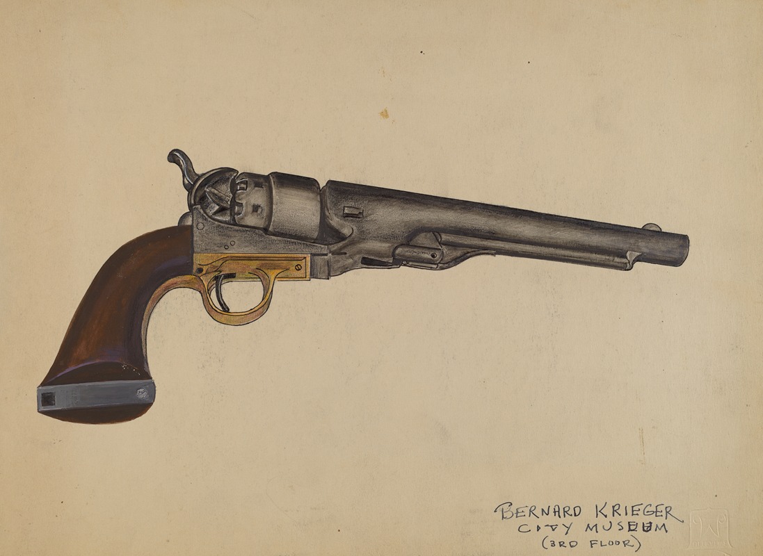 Bernard Krieger - Colt Revolver