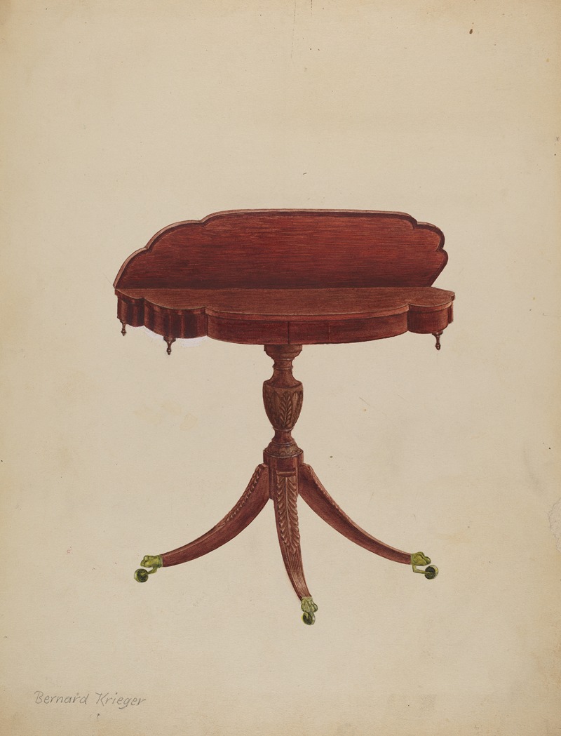 Bernard Krieger - Table Pedestal