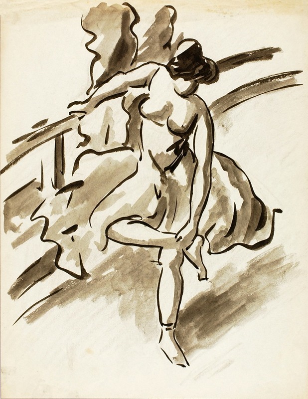 Carl Newman - Standing Female Dancer