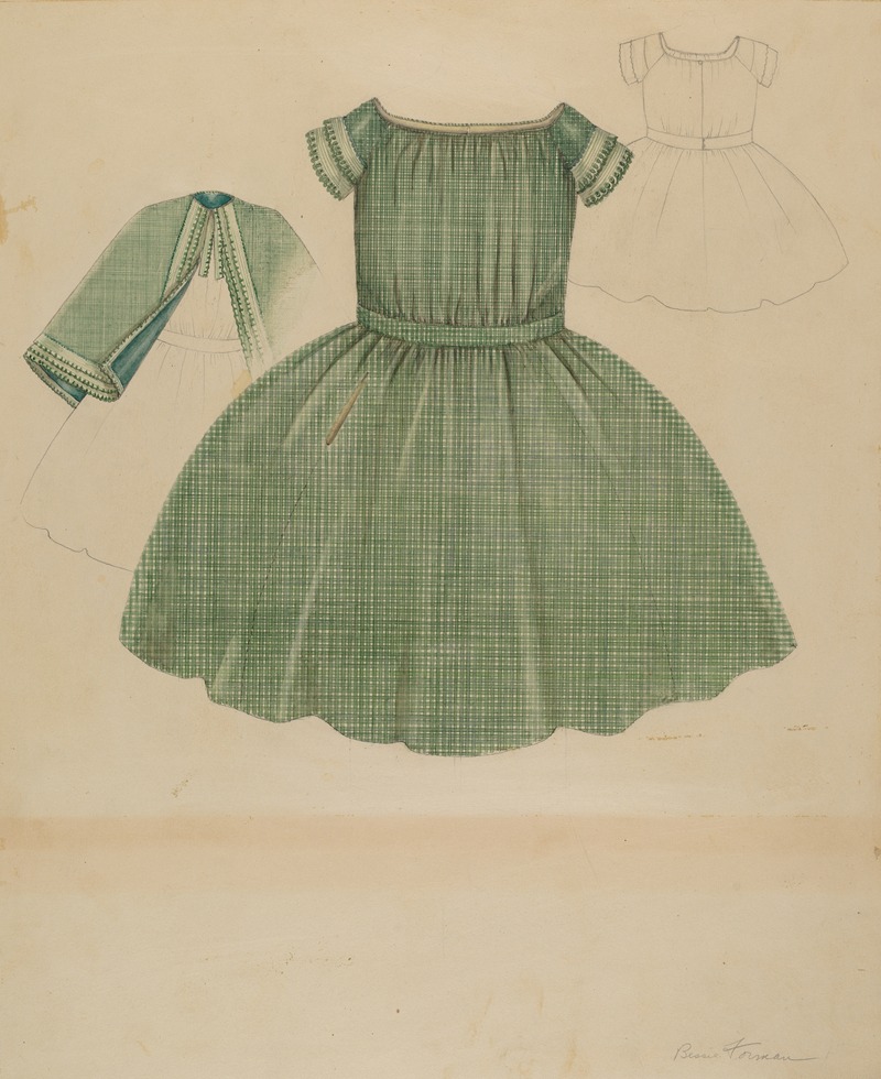 Bessie Forman - Child’s Dress