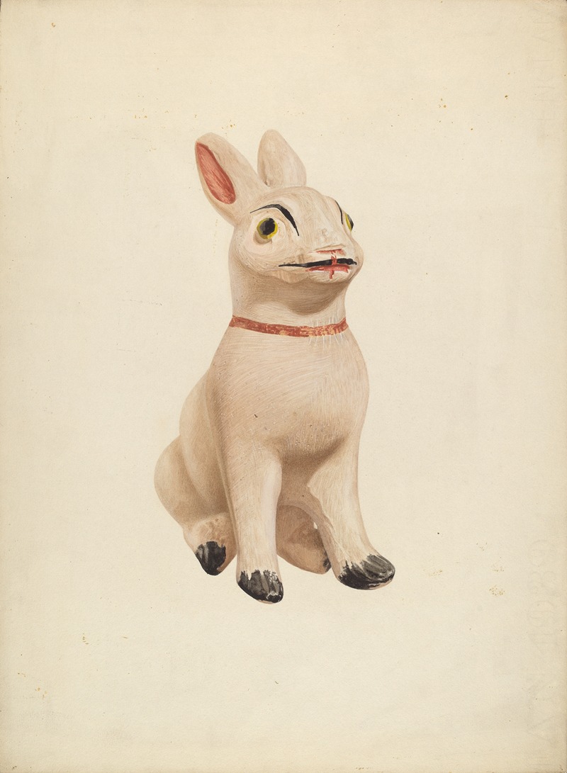 Betty Fuerst - Chalkware Rabbit