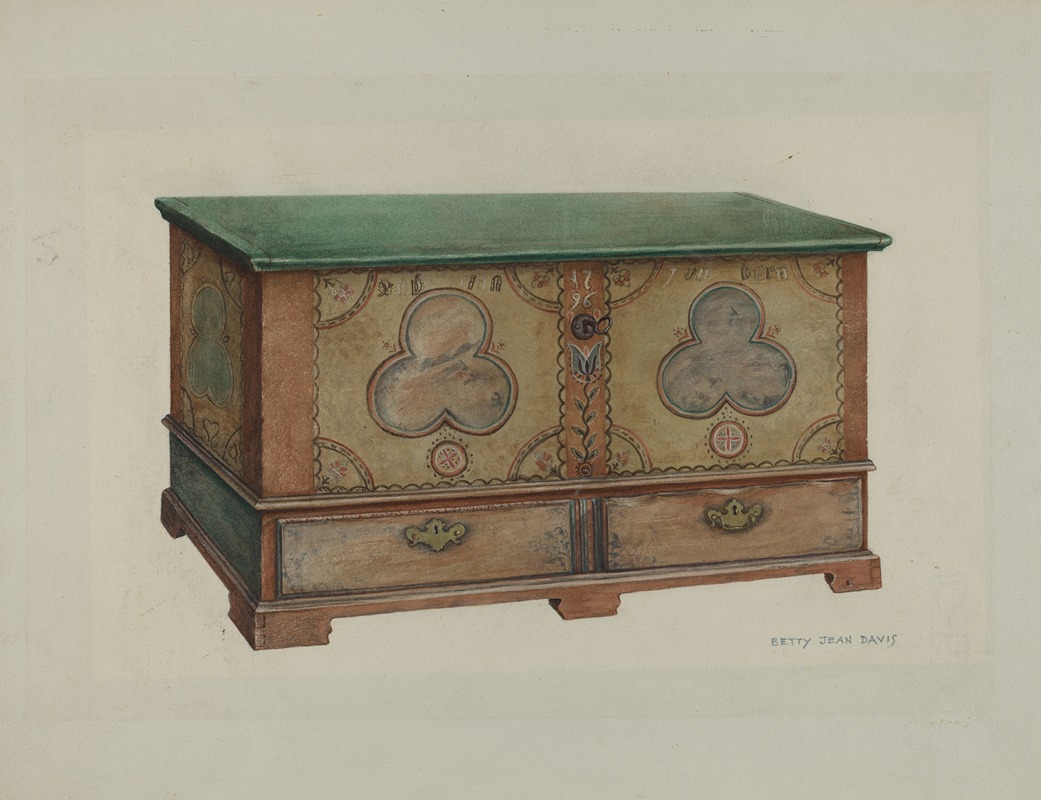 Betty Jean Davis - Pa. German Chest