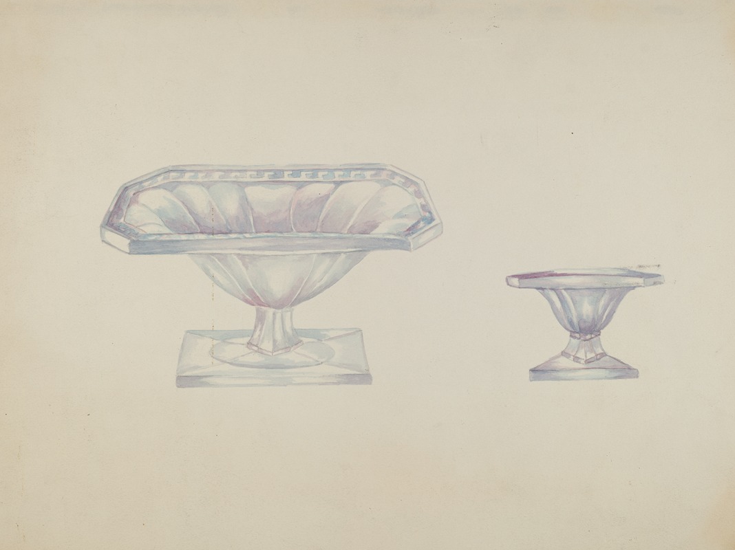 Beulah Bradleigh - Glass Nut Dishes